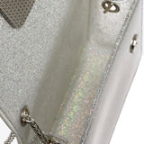 Borsa a mano da donna 100% Pvc FLAT SUPERMEE M-BLACK + LIGHT GOLD Marc Ellis