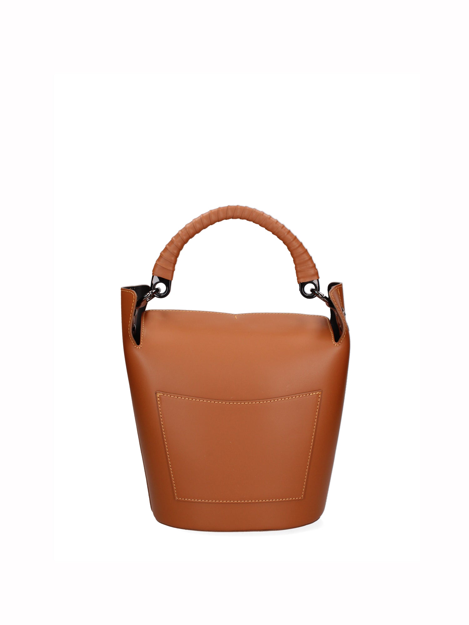 Seraphina Plus Borsa a secchiello da donna Vera pelle 6549-CUOIO Gave Lux