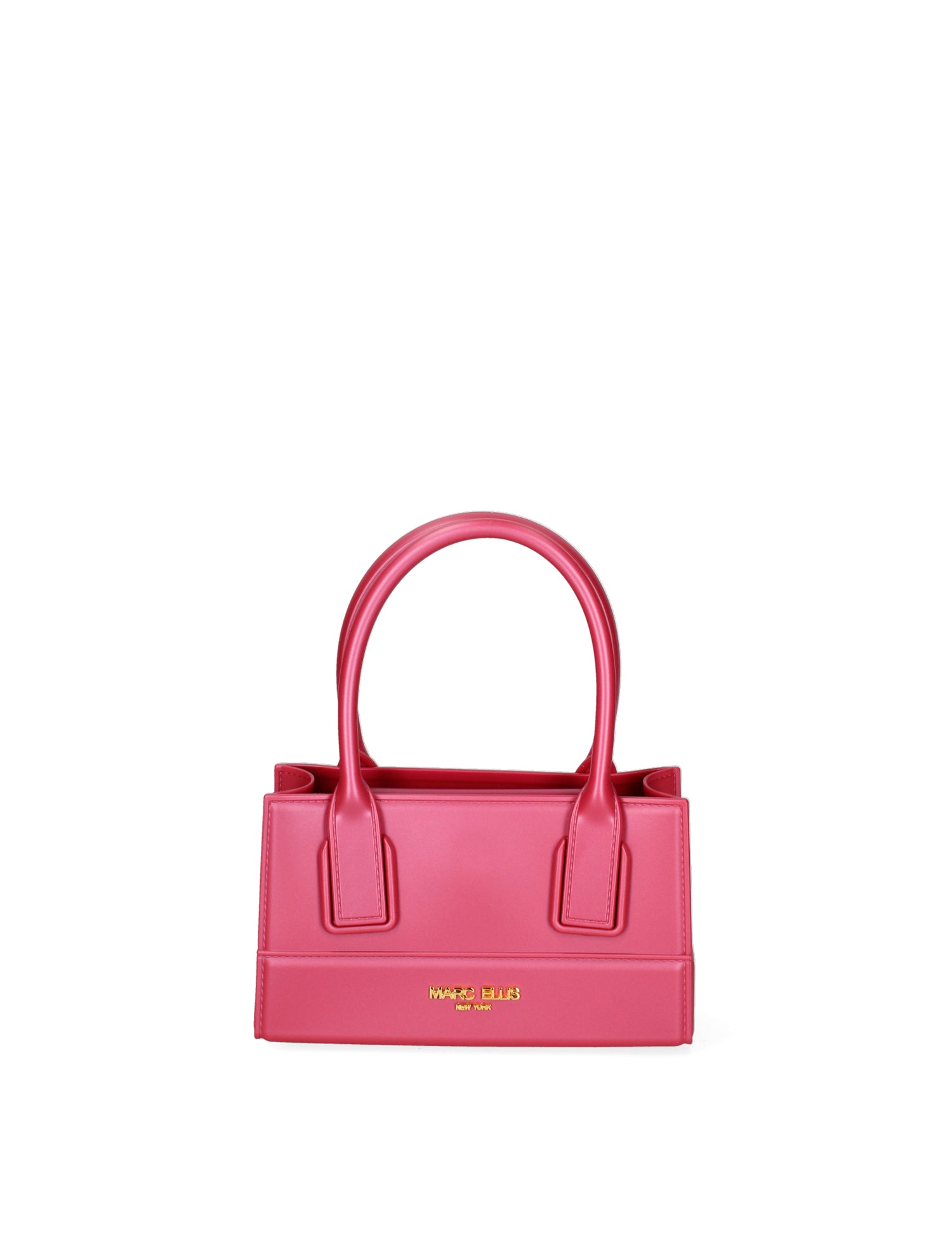 Borsa a mano da donna 100% Pvc FLAT-ENJOY-CHERRY - GOLD Marc Ellis