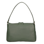 Jasmine Borsa a spalla da donna Vera pelle 06496-214 VERDE SCURO Gave Lux