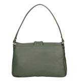 Jasmine Borsa a spalla da donna Vera pelle 06496-214 VERDE SCURO Gave Lux
