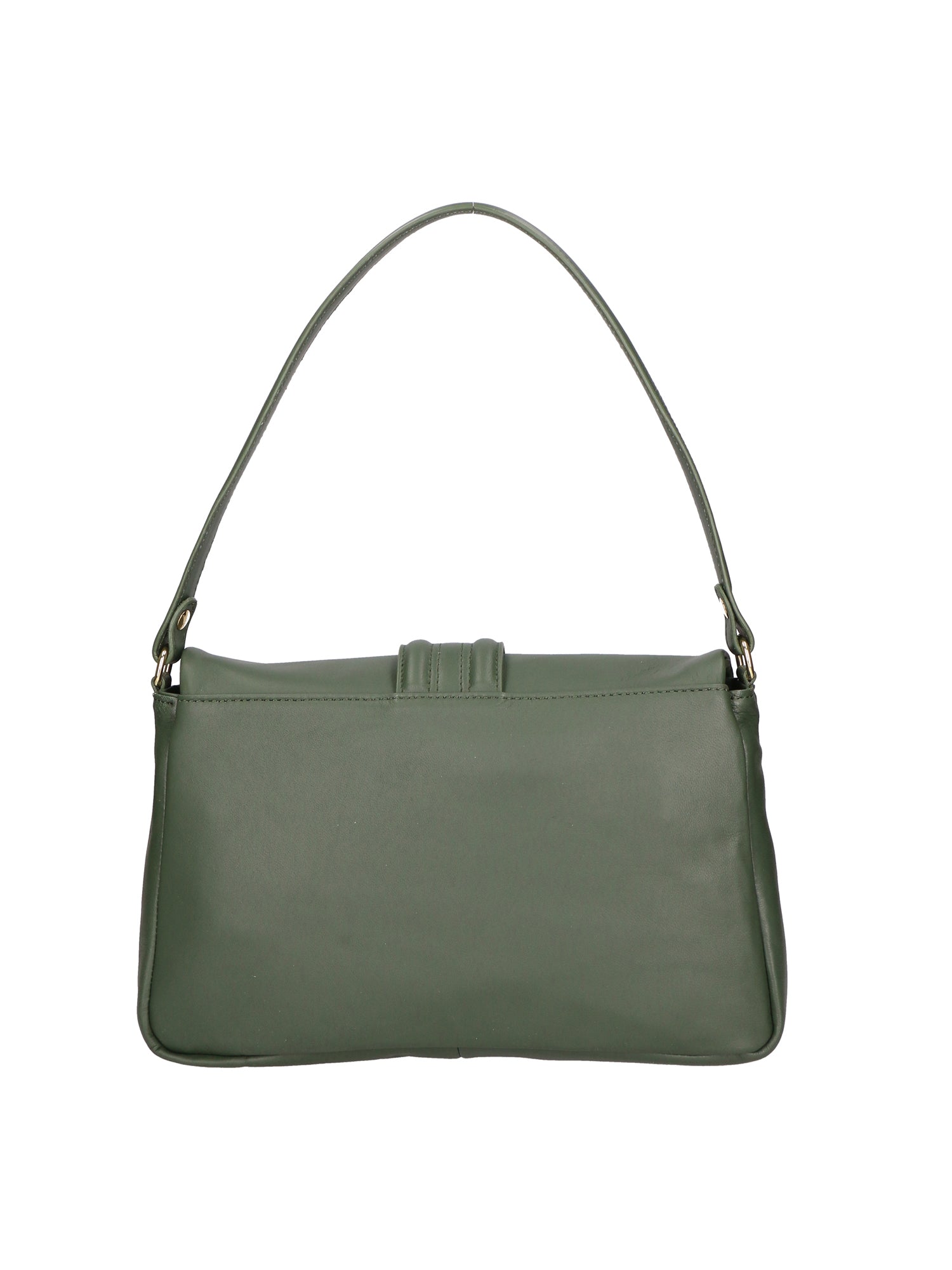 Jasmine Borsa a spalla da donna Vera pelle 06496-214 VERDE SCURO Gave Lux