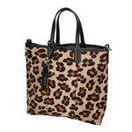 Borsa a mano da donna Vera pelle di cavallino MYB-6038-FW-LEO GRANDE My Best Bag