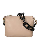 Borsa a tracolla da donna Vera pelle MYB-7024-SS-TAUPE My Best Bag