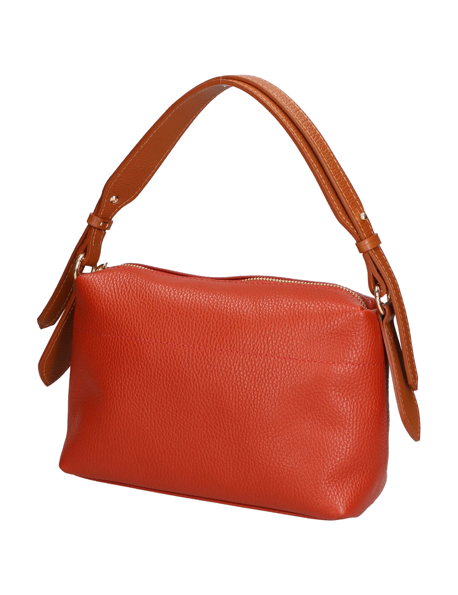 Vivienne Borsa a spalla da donna Vera pelle 06674-D61 MATTON +D17 CUOIO Gave Lux