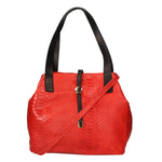 Clarissa Borsa a mano da donna Vera pelle 5276-023 ROSSO Gave Lux