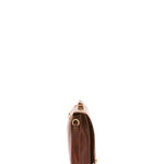Borsa a mano unisex in vera pelle Made in Italy 4512-MARRONE Alessia Firenze