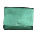 Angelica Pochette da donna Vera pelle 05413-L016 VERDE SCURO Gave Lux