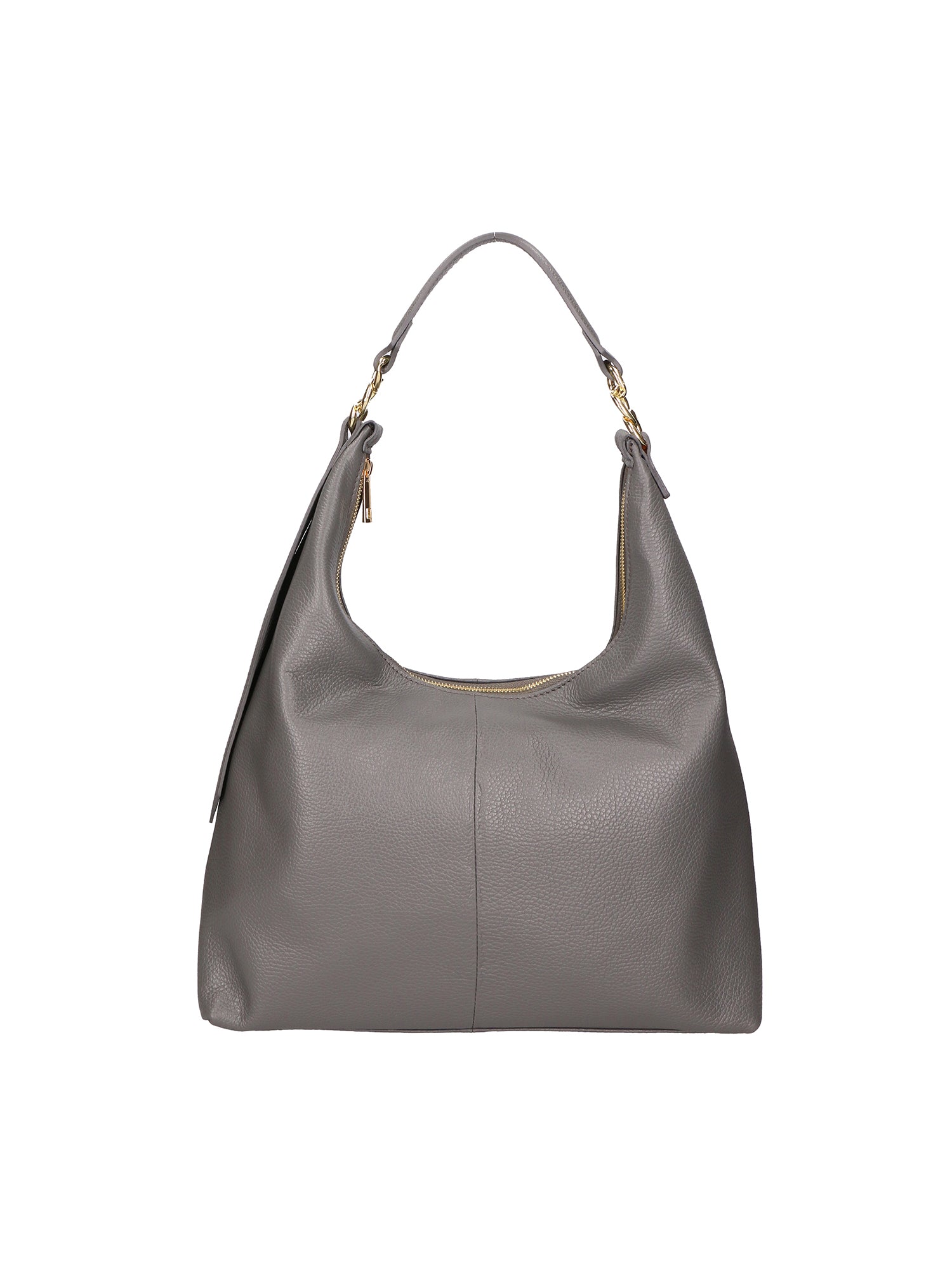 Ursula Borsa a spalla da donna Vera pelle 06673-D27 GRIGIO SCURO Gave Lux