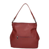 Bea Borsa a spalla da donna 100% pelle 05710-D10 ROSSO SCURO DARK RED Gave Lux