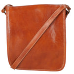 Fiamma Borsa a tracolla da donna Vera pelle 9109-CUOIO Gave Lux