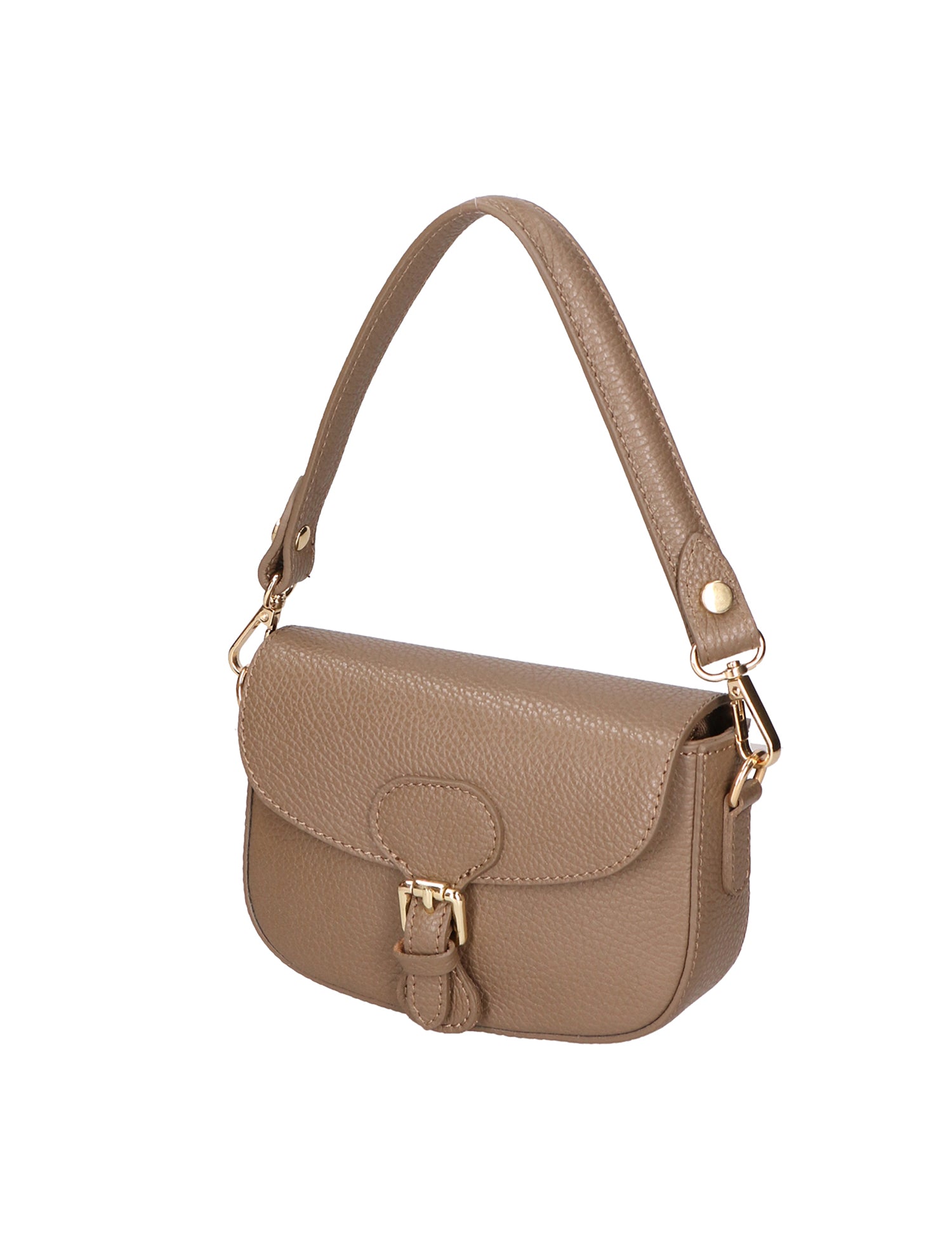 Viktoria Borsa a spalla da donna Vera pelle 06526-D40 TAUPE Gave Lux