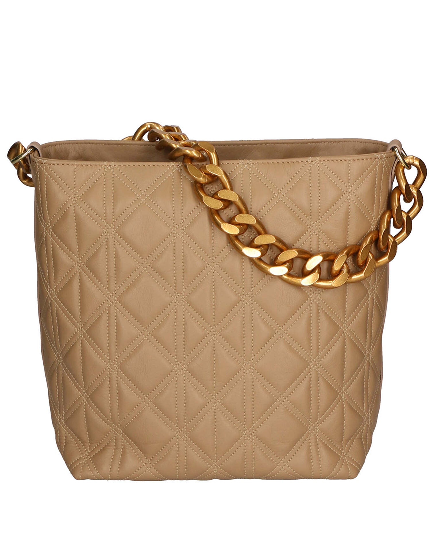 Adra Borsa a spalla da donna Vera pelle 04538-S05 TAUPE CHIARO Gave Lux