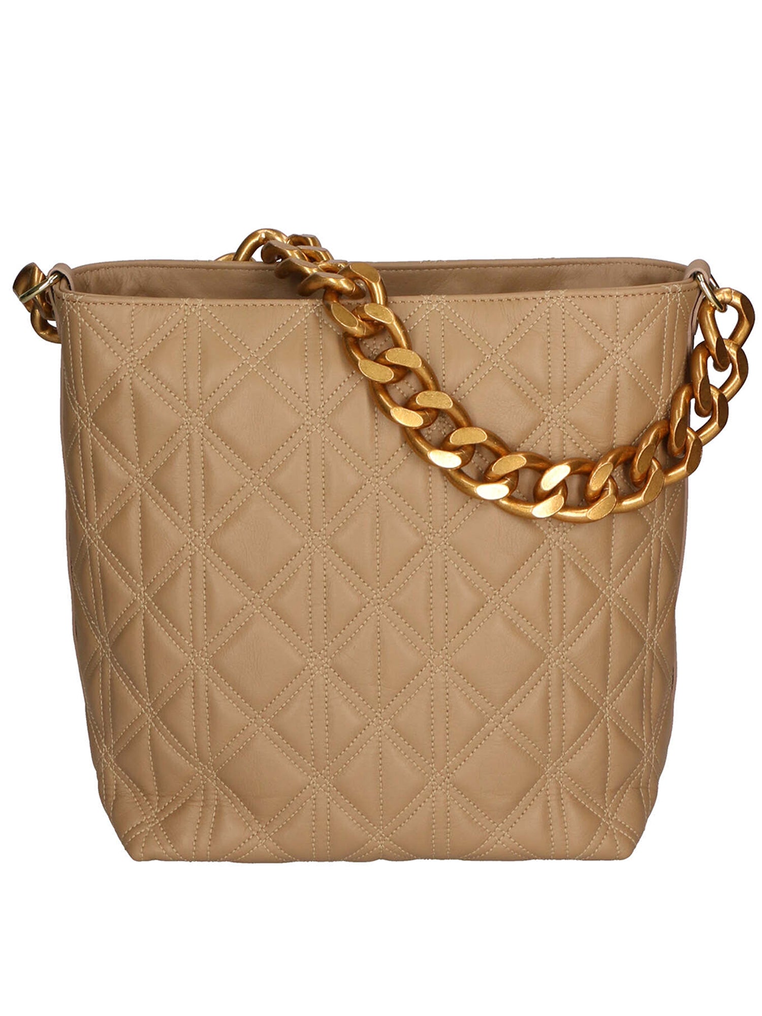 Adra Borsa a spalla da donna Vera pelle 04538-S05 TAUPE CHIARO Gave Lux