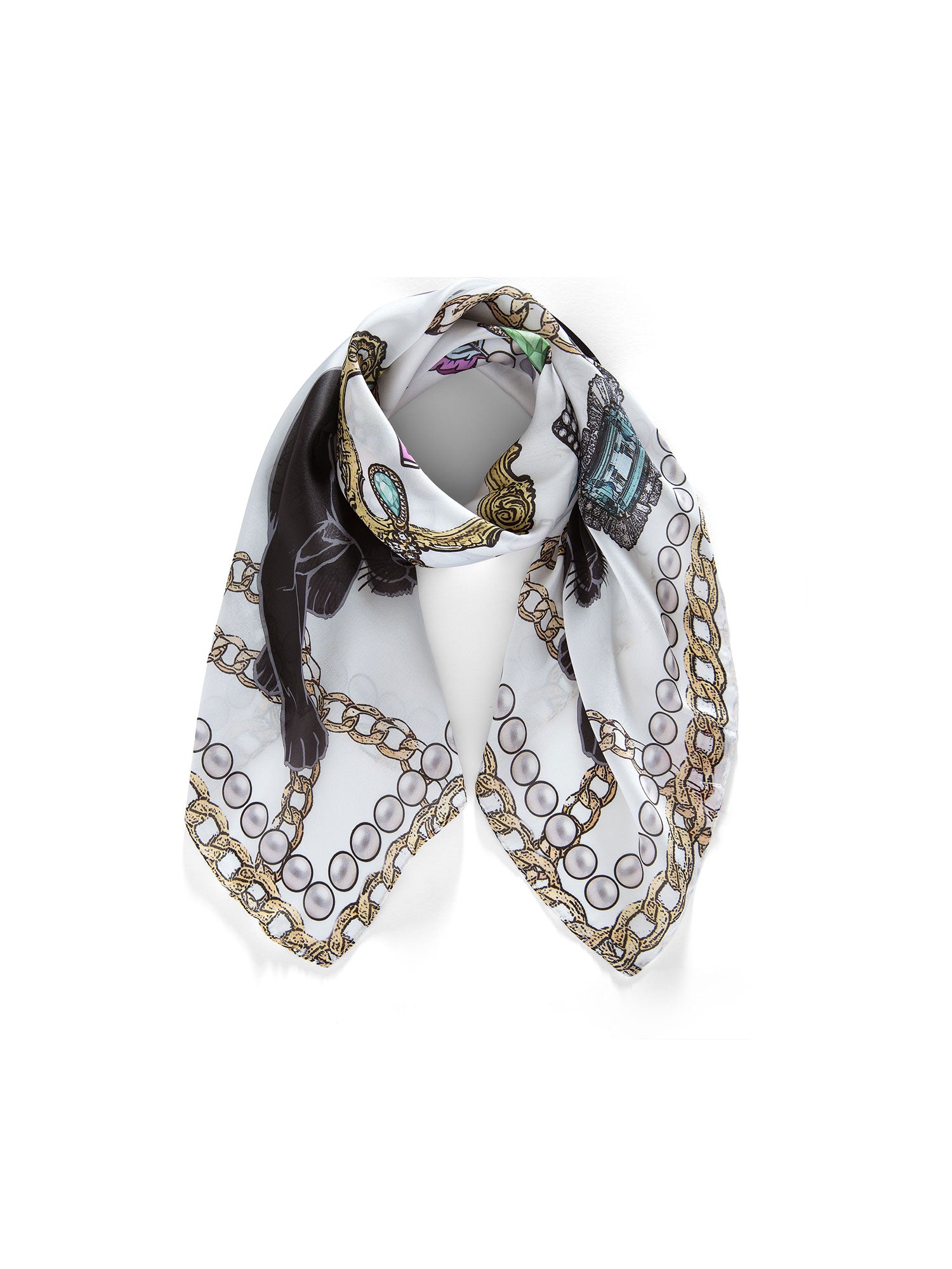 Eridana Pro Foulard donna in poliestere Lavare a secco BFR323-UNICO Braccialini