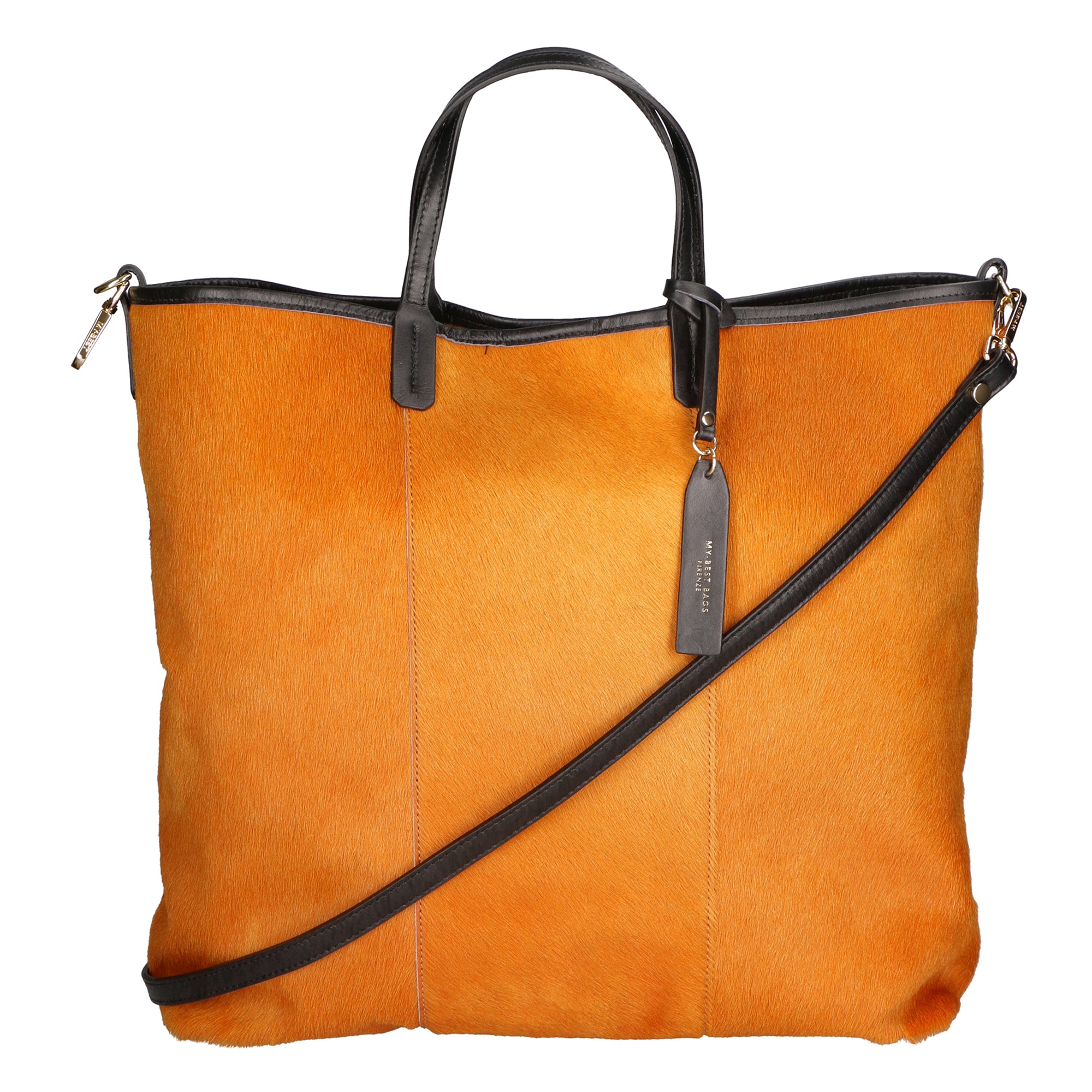 Borsa a mano da donna Vera pelle MYB-8053-FW-BECCO D'OCA My Best Bag