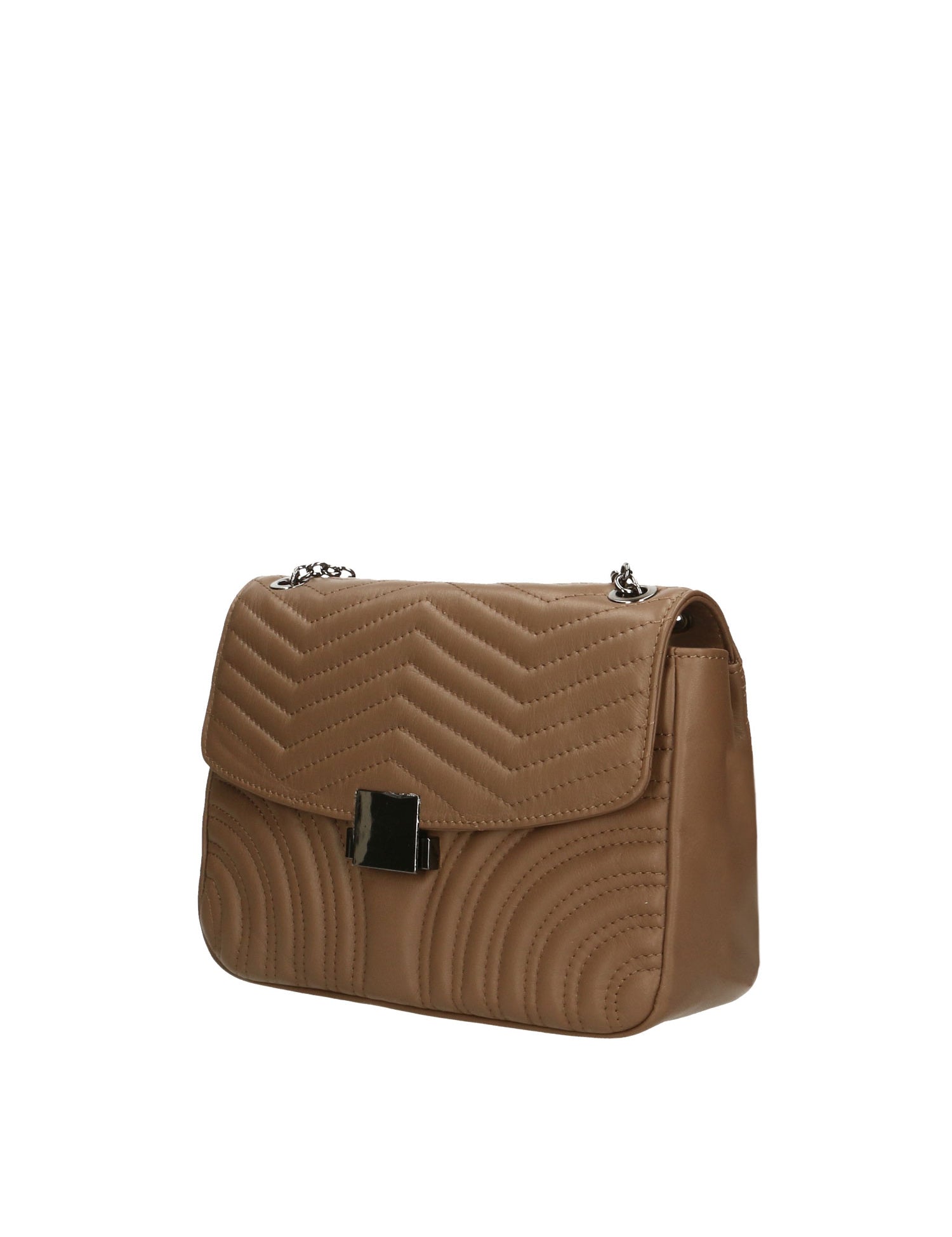Erisma Borsa a tracolla donna Vera pelle 6509-TAUPE Gave Lux