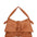 Borsa a spalla da donna Vera pelle 07171-S44 CUOIO Viola Castellani