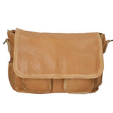 Clio Borsa a spalla da donna Vera pelle 5561-CUOIO Gave Lux