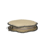 Nora Borsa a spalla da donna Vera pelle 540007-ORO SCURO Gave Lux