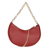 Loreta Borsa a spalla da donna Vera pelle 06511-D10 ROSSO SCURO Gave Lux