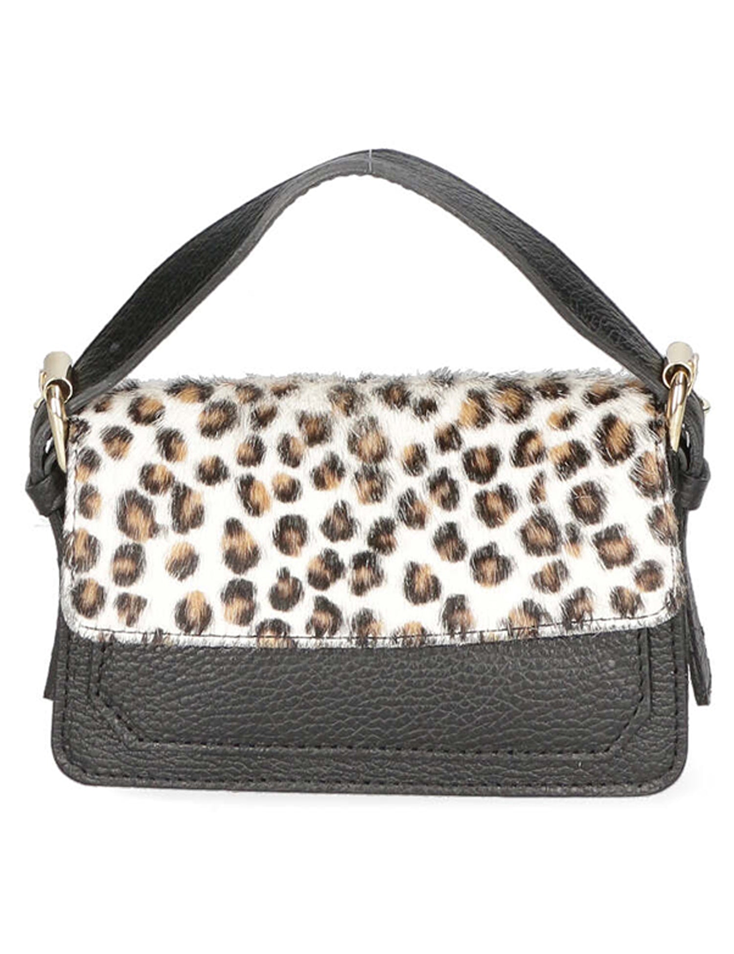 Aleide Borsa a mano da donna Vera pelle 04858-LEO P BIANCO Gave Lux