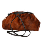 Astrid Borsa a spalla da donna Vera pelle 05476-NERO MUCCA 005 Gave Lux