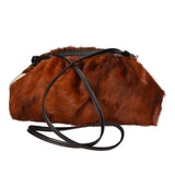 Astrid Borsa a spalla da donna Vera pelle 05476-NERO MUCCA 005 Gave Lux