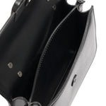 Borsa a mano da donna 100% Pvc FLAT EAR-BLACK Marc Ellis
