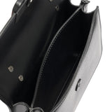 Borsa a mano da donna 100% Pvc FLAT EAR-BLACK Marc Ellis