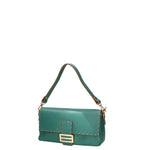Wally Borsa a spalla da donna Vera pelle 06869-D91 PAVONE Gave Lux