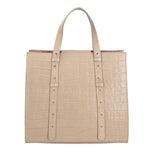 Borsa a mano da donna Pelle goffrata MYB-7003-SSCOCCO-C37 BEIGE BEIGE My Best Bag