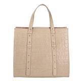 Borsa a mano da donna Pelle goffrata MYB-7003-SSCOCCO-C37 BEIGE BEIGE My Best Bag