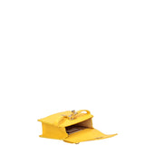 Women's handbag in genuine leather Made in Italy 18x13.5x6 cm