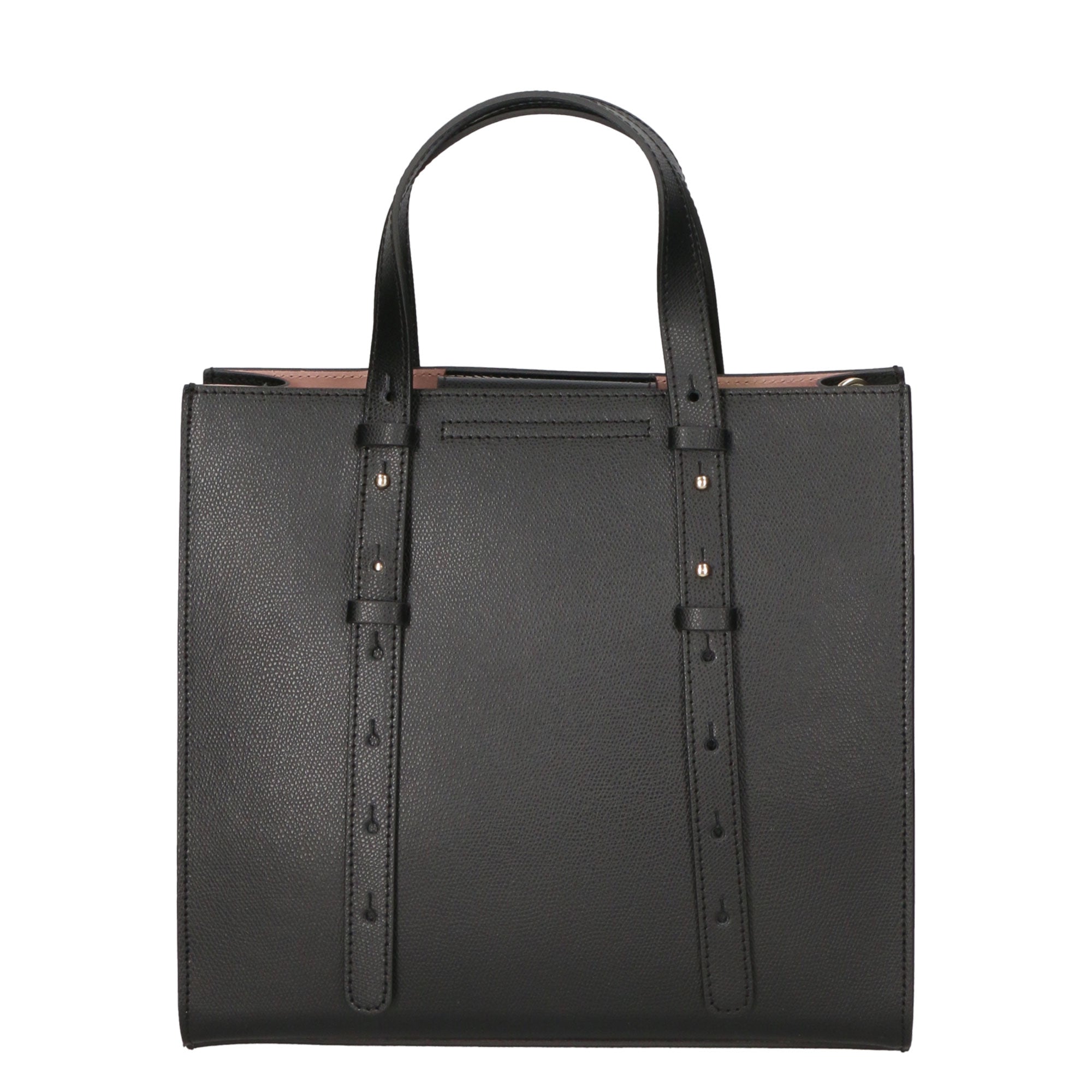 Borsa a mano da donna 100% pelle MYB-8002-FW-NERO My Best Bag