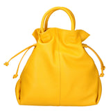 Giada Borsa a mano da donna 100% pelle 05837-D504 YELLOW Gave Lux