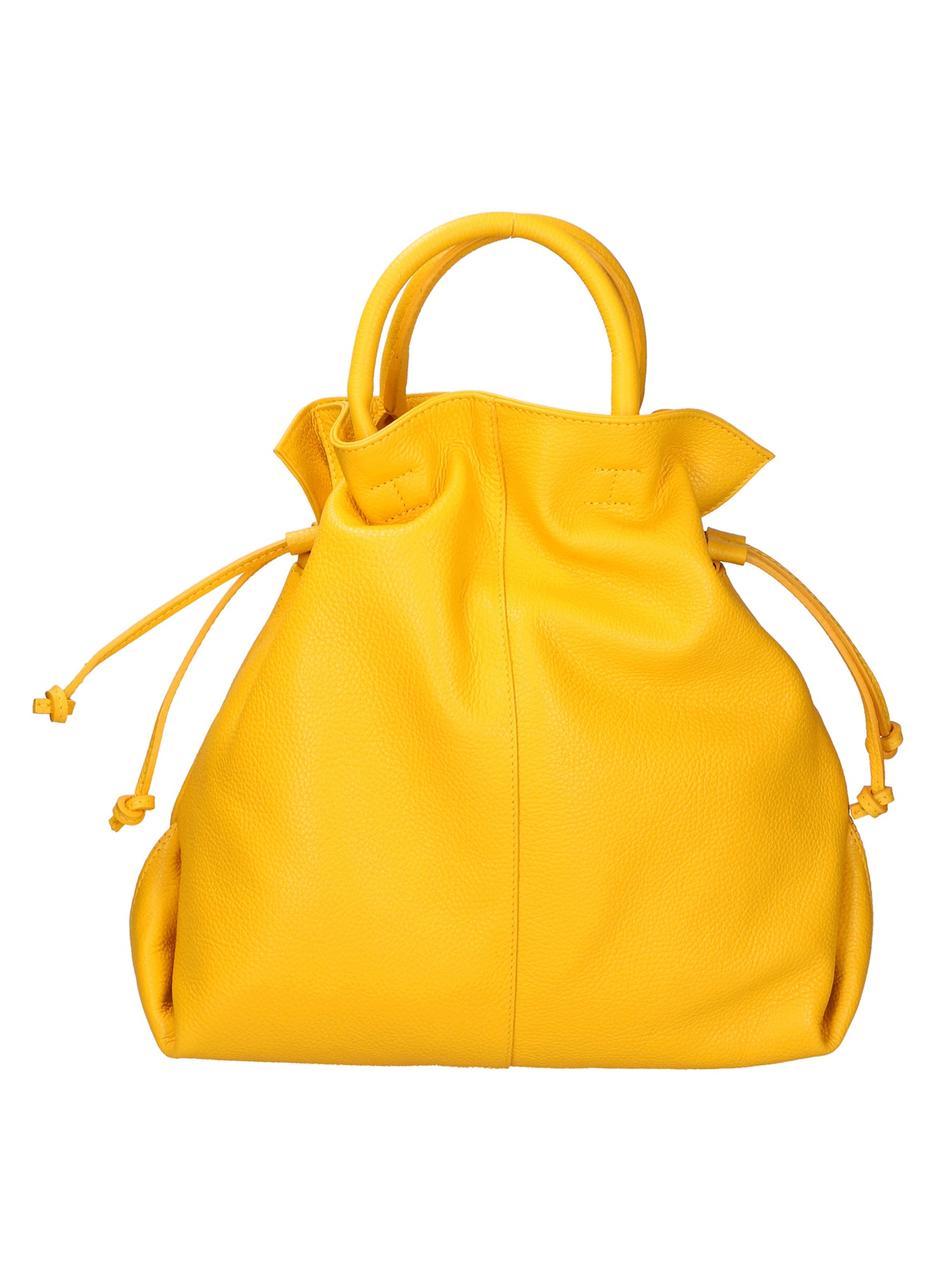 Giada Borsa a mano da donna 100% pelle 05837-D504 YELLOW Gave Lux