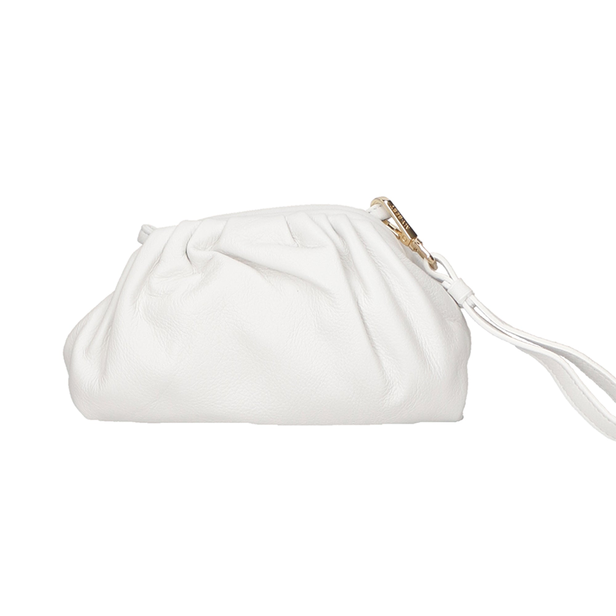 Borsa a tracolla da donna 100% pelle MYB-8014-FW-BIANCO My Best Bag