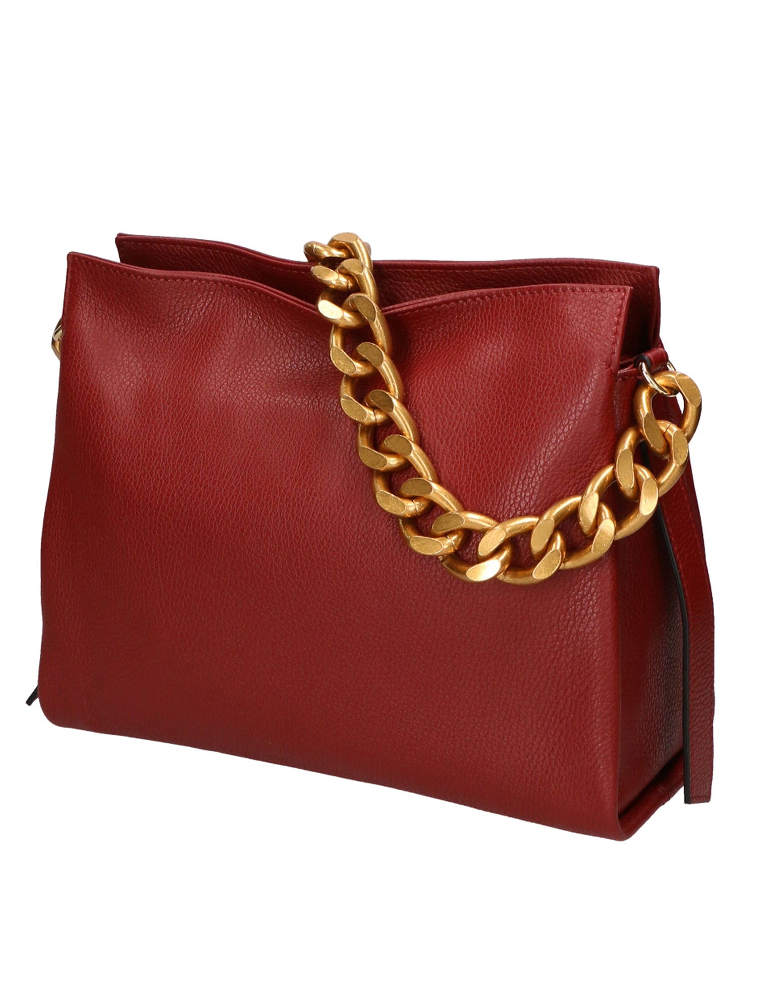 Annalou Borsa a spalla da donna Vera pelle 05417-D10 RUBINO Gave Lux