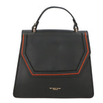 Borsa a mano da donna 100% vera pelle MYB-6004-FW-P218 NERO My Best Bag