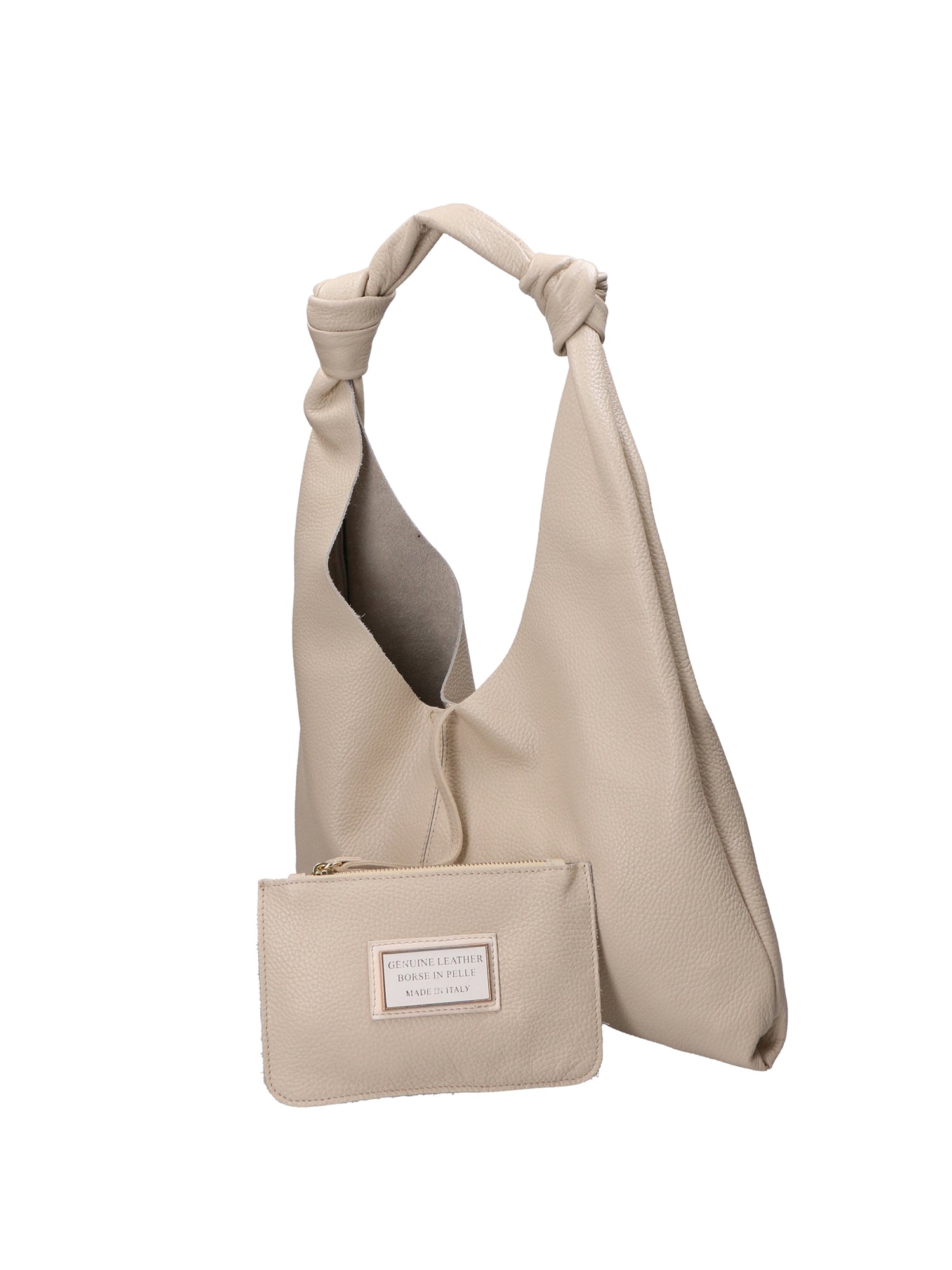 Gwenda Borsa a spalla da donna Vera pelle 06008-D37 LATTE MILK Gave Lux
