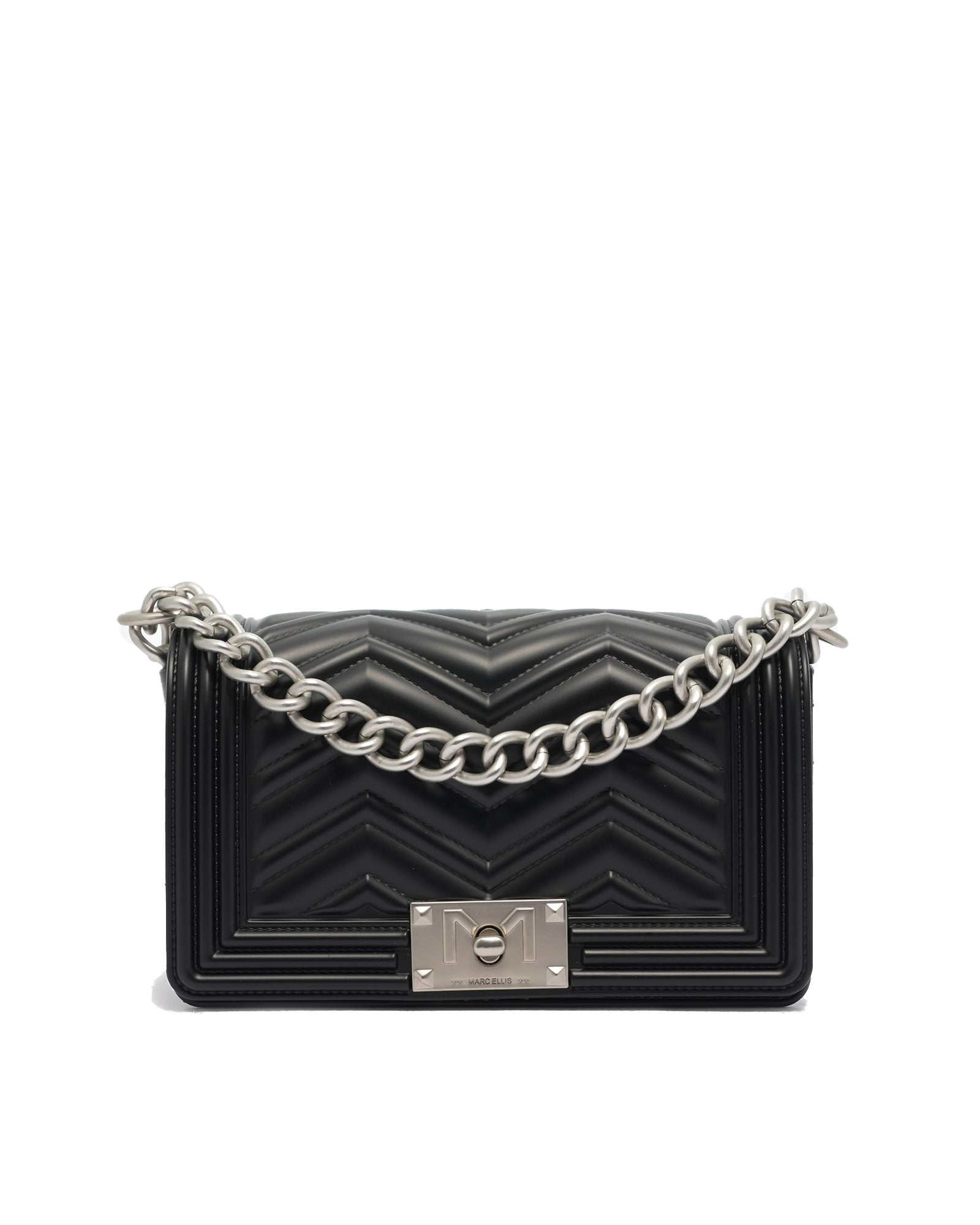 Borsa a mano da donna 100% Pvc FLAT M MANHATTAN-NORSE BLUE + LIGHT GOLD Marc Ellis