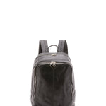 Zaino unisex in vera pelle 100% cotone 4428-NERO Alessia Firenze