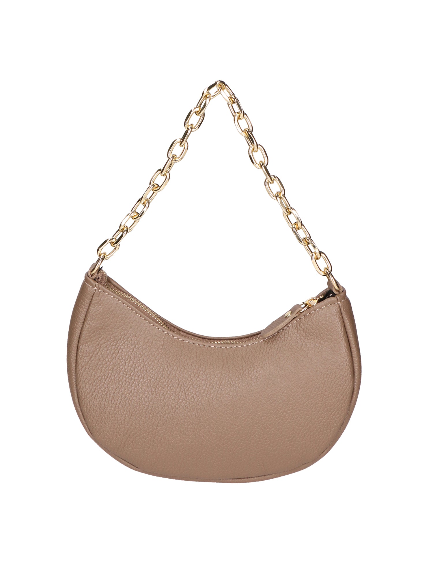 Loreta Borsa a spalla da donna Vera pelle 06511-D40 TAUPE Gave Lux