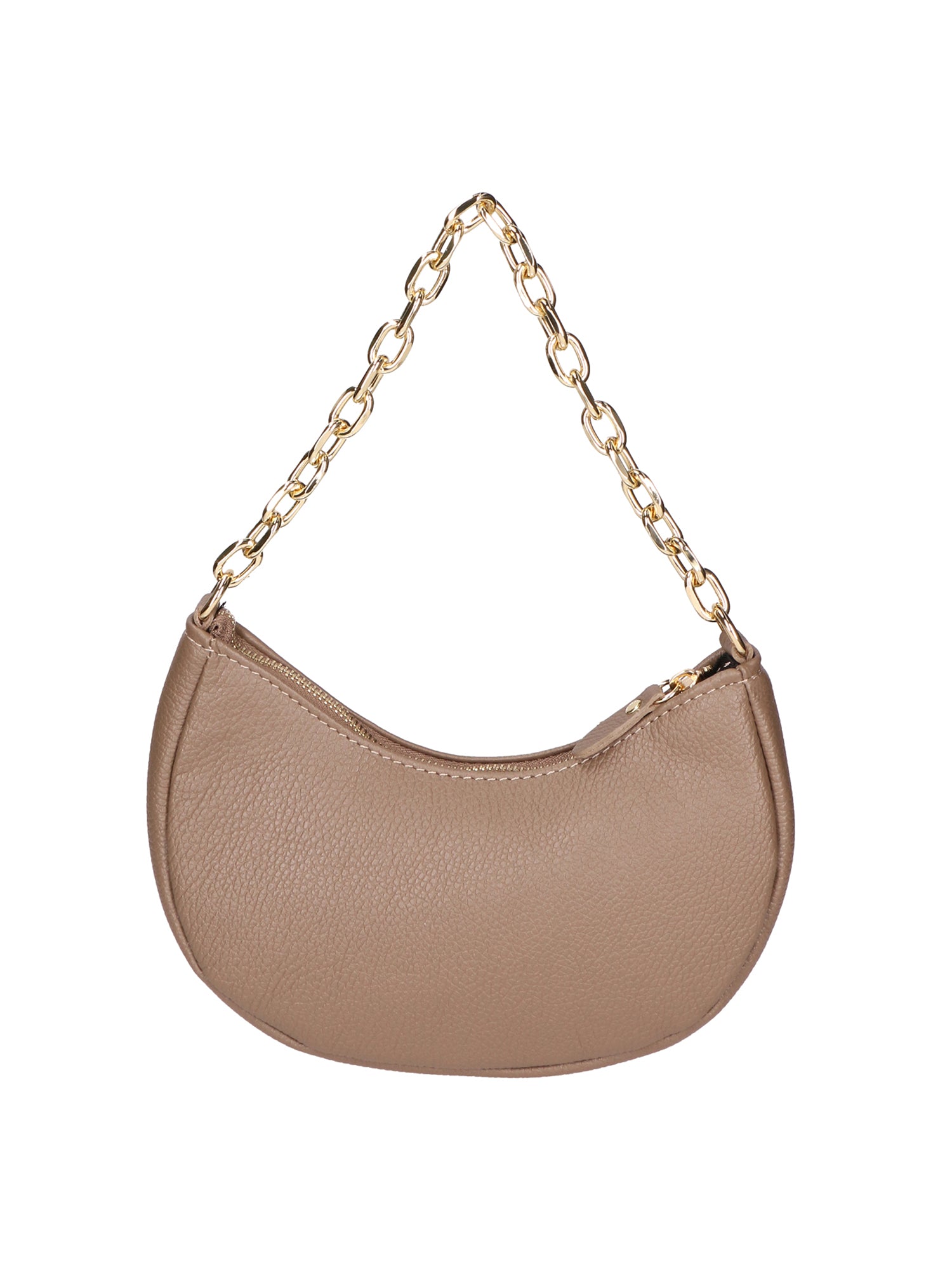 Loreta Borsa a spalla da donna Vera pelle 06511-D40 TAUPE Gave Lux