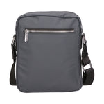 Borsa a tracolla uomo 100% PU Leather PCL3018-GREY-BLACK Northampton Polo Club