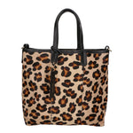 Borsa a mano da donna Vera pelle di cavallino MYB-6038-FW-LEO GRANDE My Best Bag