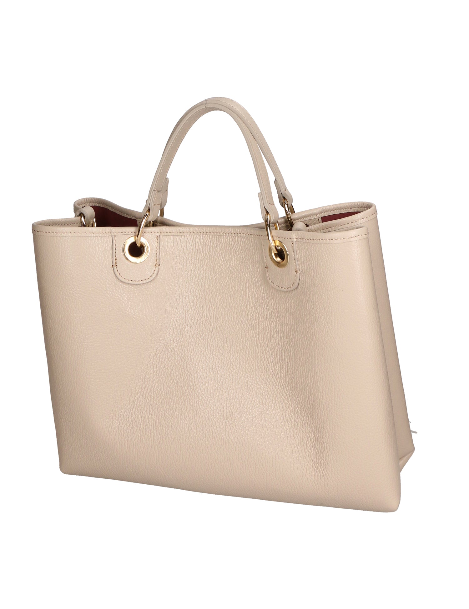 Azurite Borsa a mano da donna 100% pelle 06105-D53 NUDE Gave Lux