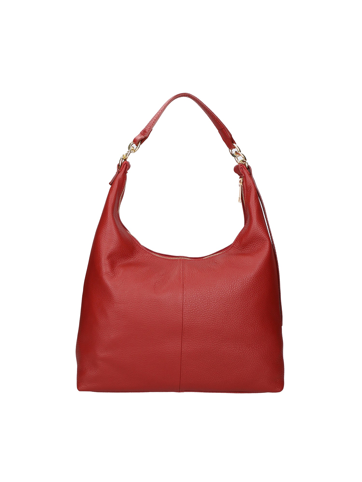 Ursula Borsa a spalla da donna Vera pelle 06673-D10 ROSSO SCURO Gave Lux