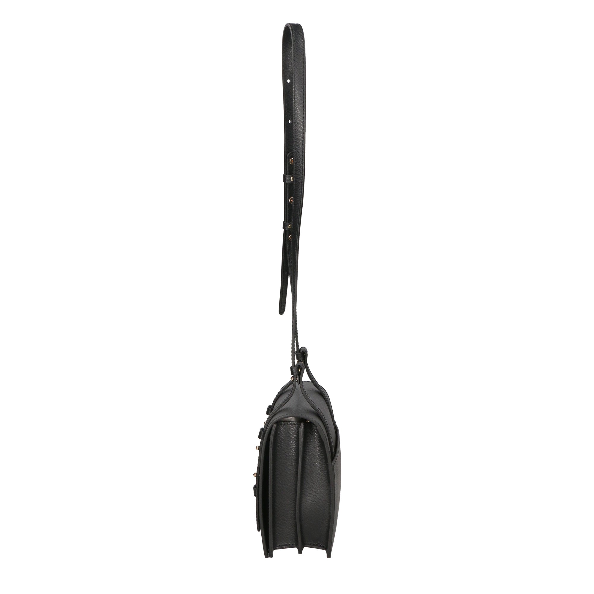 Borsa a tracolla da donna 100% pelle MYB-8003-FW-NERO My Best Bag